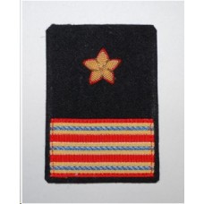 Travette (paio) per uniforme ordinaria invernale (O.I.) per Luogotenente della Marina Militare Italiana